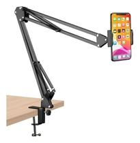 Suporte Celular Com Braço Articulado E Ajustado Para Mesa