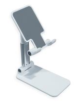 Suporte Celular De Mesa Retrátil Móvel Tablet - Branco