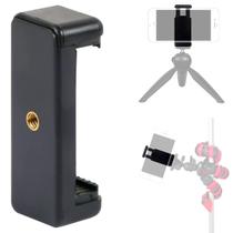 Suporte Celular e Smartphone 55mm à 85mm com 2 Entradas de 1/4"