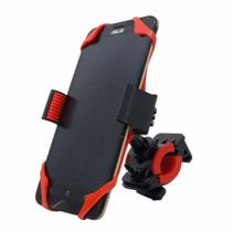 Suporte Celular especial redinha de silicone segurança extra motocicleta e bicicleta (vermelha) Mtg-015