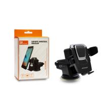 Suporte Celular Gps Carro Resistente Automotivo Ajuste Rotação 360 Graus