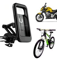 Suporte Celular Impermeável Bull Moto Bike Guidão 360 Suporte Celular Impermeável Bull Moto Bike Guidão 360