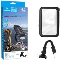 Suporte Celular Impermeável Moto Retrovisor - Lehmox