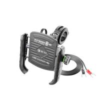 Suporte celular interphone sm moto crab carregamento usb Suporte celular interphone sm moto crab carregamento usb