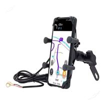 Suporte Celular Moto Aranha Carregador 2 Travas Segurança