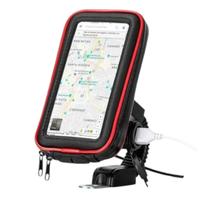 Suporte Celular Moto Capa Zíper Prova Resistencia Água Tela Tátil 6.3" USB Carregamento B-Max BMG-19 Suporte Celular Moto Capa Zíper Prova Resistencia Água Tela Tátil 6.3" USB Carregamento B-Max BMG-19
