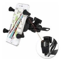 Suporte Celular Moto Carregador Usb 5v - Exito