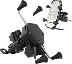 Suporte Celular P/ Moto Bike Carregador Usb Universal Garra