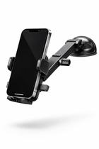 Suporte Celular Para Carro Fixa Painel Saída Ar e Retrovisor com ventosa material rígido braço telescópico estendível aplicativos carros caminhões