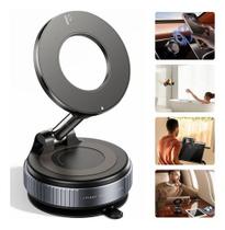 Suporte Celular Para Hb20 Veicular Ventosa Vacuo 360 Preto