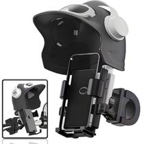 Suporte Celular Para Moto Capacete LEY-2112 Proteção Solar GPS