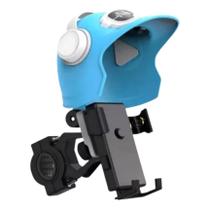 Suporte Celular Para Moto Ou Bike Com Boné Capacete De Proteção Chuva