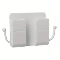 Suporte Celular Parede Organizador C/ Abas Multiuso Sem Furos Controle Tv Suporte Celular Parede Organizador C/ Abas Multiuso Sem Furos Controle Tv