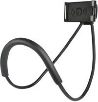 Suporte Celular Pescoço Articulado Flexível 360 Graus Universal Para Selfie Stick E Tripé 3em1