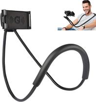 Suporte Celular Pescoço Flexível Articulado 360 Universal Confortável Para Leituras E Vídeos