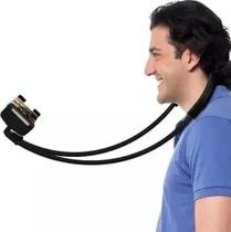 Suporte Celular Pescoço Flexível Articulado 360º Para Assistir Vídeos No Ônibus Trem E Avião