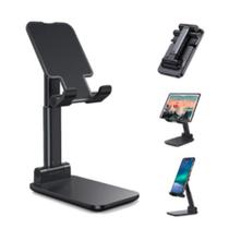 Suporte Celular Portátil Mesa Home Office Escritório Live Flexível Preto