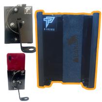 Suporte Celular Reforçado Motoboy modelo Mottu Para Moto Universal Preto - TP Bikers Suporte Celular Reforçado Motoboy modelo Mottu Para Moto Universal Preto - TP Bikers