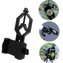Suporte Celular Smartphone Adaptável para Telescópio Binoculos Monocular Suporte Celular Smartphone Adaptável para Telescópio Binoculos Monocular