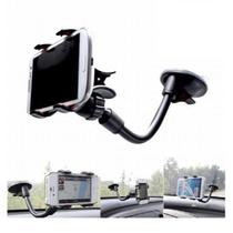 Suporte Celular Veicular Automotivo Flexível Clipe c/ Sucção Suporte Celular Veicular Automotivo Flexível Clipe c/ Sucção