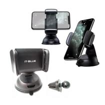 Suporte Celular Veicular Com Ventosa 2 em 1 Painel e Vidro Suporte Celular Veicular Com Ventosa 2 em 1 Painel e Vidro