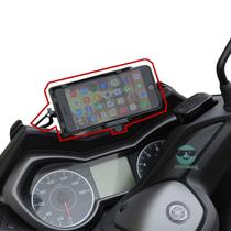 Suporte Celular Yamaha X-max com barra para fixação na Bolha xmax