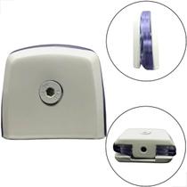 Suporte Centro P/ Vidro Guarda Corpo Sacada 1329 Branco Suporte Centro P/ Vidro Guarda Corpo Sacada 1329 Branco