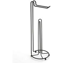 Suporte chao papel higienico 2512 4 rolos black arthi Suporte chao papel higienico 2512 4 rolos black arthi