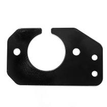 Suporte Chapa Fixação Tomada Carreta - Aço - Reta - Grande