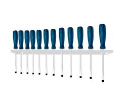 Suporte chave fenda e philips 12 chaves Branco Suporte chave fenda e philips 12 chaves Branco