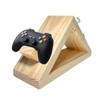 Suporte Chaveiro Controle Vídeo Game Madeira 26,5x15cm - Organizador Gamer Porta Controle Chaveiro S Suporte Chaveiro Controle Vídeo Game Madeira 26,5x15cm - Organizador Gamer Porta Controle Chaveiro S