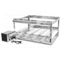 Suporte Churrasqueira 5 Espetos Inox Direto da Fabrica