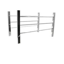 Suporte Churrasqueira Alvenaria Para Espeto E Grelha Churrasco Inox 90cm