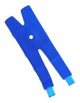 Suporte Cinta De Neoprene Joelho Endurance P/ Bolsa De Gelo