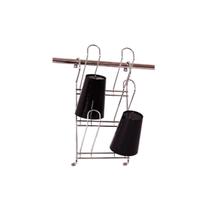 Suporte Cinza Para Copos Cromado 4285 - Jomer