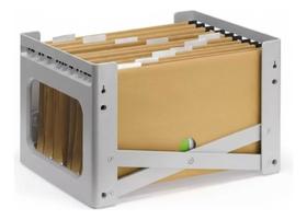 Suporte CINZA para pasta suspensa MAXCRIL - 10200005