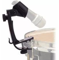 Suporte Clamp ajustável de Microfonar Bateria - Smart