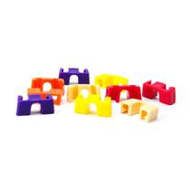 Suporte Clip Adaptador P/ Hashi - Colorido - Kit Com 200pçs