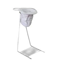 Suporte Coador Café Malha Peq. - Aço Cromado - 10x31x15 cm