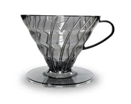 Suporte Coador Hario Acrílico Fumê V60-02 - 1-4 Xíc