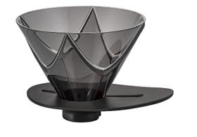 Suporte Coador Hario Mugen Acrílico Preto V60 - 02 - 1-4 Xíc Suporte Coador Hario Mugen Acrílico Preto V60 - 02 - 1-4 Xíc
