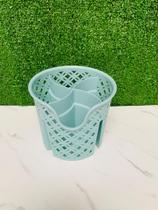 Suporte Com 4 Divisórias para Colocar Talheres Canetas Pinceis Pentes 14CMX12CM 8162 Suporte Com 4 Divisórias para Colocar Talheres Canetas Pinceis Pentes 14CMX12CM 8162