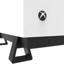Suporte com 4 pezinho Horizontal Preto para Mesa Compatível com Xbox One S Refrigeração - ARTBOX3D