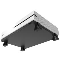 Suporte com 4 pezinho Horizontal Preto para Mesa Compatível com Xbox One S Refrigeração - ARTBOX3D