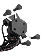 Suporte Com Carregador Usb Para Moto Sp-ca55