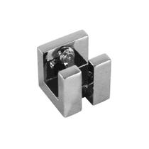 Suporte com Fenda Quadrado Cromado 10 mm Rometal Suporte com Fenda Quadrado Cromado 10 mm Rometal