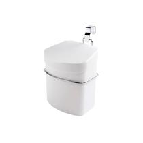 Suporte com Lixeira Plástica 2,5L para Porta de Armário Linha Organizare Future Suporte com Lixeira Plástica 2,5L para Porta de Armário Linha Organizare Future