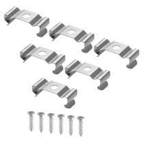 Suporte com presilhas MECCANIXITY para tubo LED T5, kit com 10 unidades