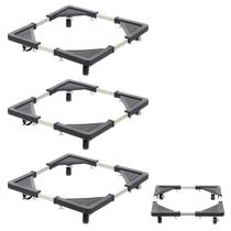 Suporte com Rodinhas Ajustavel Kit 3 Uni Fogao Geladeira Maquina de Lavar Eletrodomestico Base Antiderrapante Resistente Suporte com Rodinhas Ajustavel Kit 3 Uni Fogao Geladeira Maquina de Lavar Eletrodomestico Base Antiderrapante Resistente