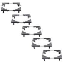 Suporte com Rodinhas Ajustavel Kit 5 Uni Maquina de Lavar Geladeira Fogao Eletrodomestico Base Antiderrapante Resistente Suporte com Rodinhas Ajustavel Kit 5 Uni Maquina de Lavar Geladeira Fogao Eletrodomestico Base Antiderrapante Resistente